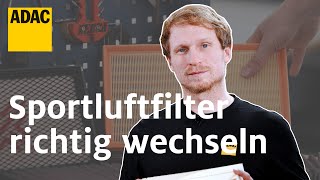 Lohnt sich ein Sportluftfilter So einfach ist der Wechsel  Einfach Selber Machen  ADAC [upl. by Zurc470]