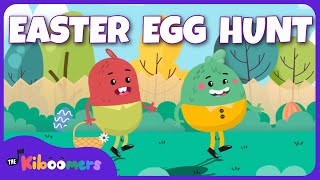 Going on an Easter Egg Hunt  THE KIBOOMERS Kids Songs for Circle Time  Easter Song [upl. by Aizirtap]