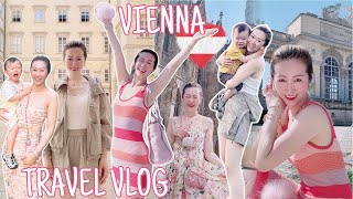 VIENNA AUSTRIA FAMILY TRAVEL VLOG 🇦🇹 WITH LOTS OF SIGHTSEEING OF MOST BEAUTIFUL PLACES 💖 LINDIESS [upl. by Amikat]