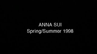 Anna Sui SS 1998 [upl. by Aisinoid]