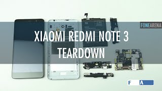 Xiaomi Redmi Note 3 Teardown [upl. by Rosdniw]