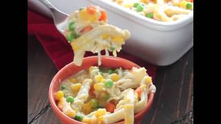 Cheesy Chicken Noodle Casserole [upl. by Anival555]