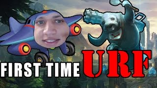 TYLER1 FIRST TIME URF [upl. by Ailime352]