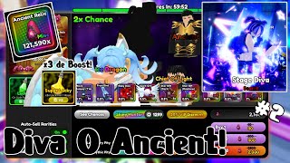 🌟Buscando a la Diva o Mejor Ancient 🍀x3 de Luck 2☄️ Anime Defenders [upl. by Aihtenyc839]