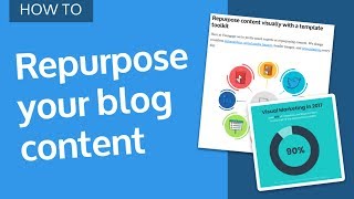 How to repurpose blog content ENGAGING DESIGN TIPS [upl. by Cameron]