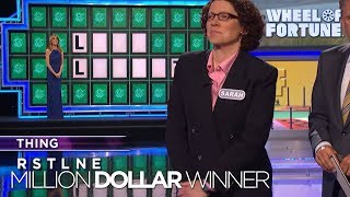 Third Million Dollar Winner  Wheel of Fortune [upl. by Etom]