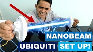 Nanobeam Ubiquiti Point to Point  Quick Setup  Beginners Guide [upl. by Daeriam]