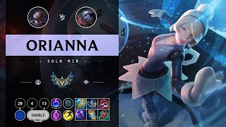 Orianna Mid vs Tristana  EUW Challenger Patch 1411 [upl. by Severson384]