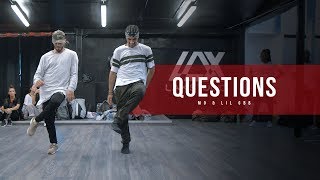 CHRIS BROWN  QUESTIONS  Choreography By Mo amp Lil Gbb  Filmed by Alexinhofficial [upl. by Aeriel621]