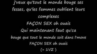 façon sex lyrics [upl. by Enilorac410]