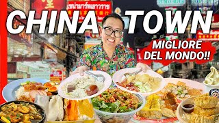 Street Food Tour nella CHINATOWN più Grande al Mondo🇹🇭 Yaowarat Bangkok Thailandia [upl. by Isleana]