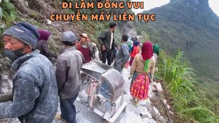 Huyền Thoại Sá Lủng  Team CHAO VLOG  Trước Ngày Chợ Phiên Mọi Người Đi Làm Đông Vui  Chá Vùng Cao [upl. by Tija584]