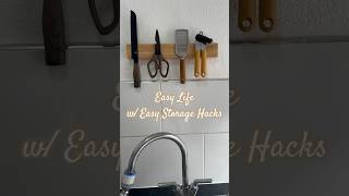 Easy Life with Simple Minimalist Storage Hacks storagesolutions minimalist homehacks [upl. by Eniagrom491]