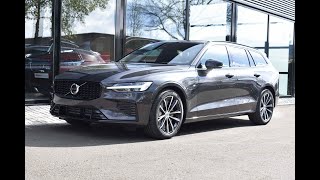 Volvo V60 Nieuw T8 455PK Plugin Hybrid AWD Ultimate Dark [upl. by Ilehs]