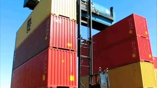 Unloading Shipping Container Fail [upl. by Dorelle]