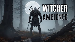 Fantasy Ambience  The Witcher  Dark Fantasy Music for Reading  Mystical Forest Atmosphere [upl. by Howes]