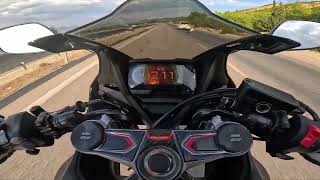 107 Cbr 650R ve ZX4RR Turlama Uzun Yol Part 2 [upl. by Ellekram]