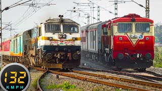 Fastest Diesel Trains of India in Gujarat [upl. by Ellierim]