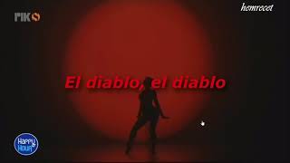 Elena Tsagkrinou  El Diablo KARAOKE Lyrics  Eurovision 2021 Cyprus  Türkçe Çeviri [upl. by Belford]