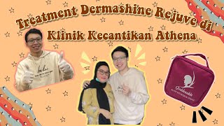 PART2 TREATMENT DERMASHINE REJUVE DI KLINIK KECANTIKAN ATHENA  dr Richard Lee [upl. by Nnaasil]