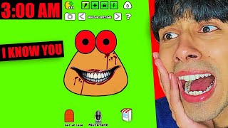 😱DO NOT PLAY POU AT 3AM GONE WRONG [upl. by Eitsrik]