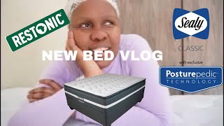 VLOG COME BED SHOPPING WITH ME  RESTONIC and SEALY OUTLETS IN JOHANNESBURG [upl. by Anigriv]