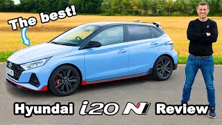 Hyundai i20N review with 060mph test [upl. by Esoryram]