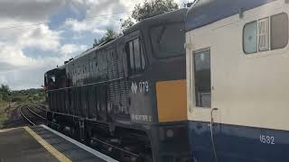 Irish Rail Class 071 RPSI Croagh Patrick Westport [upl. by Stephenie]