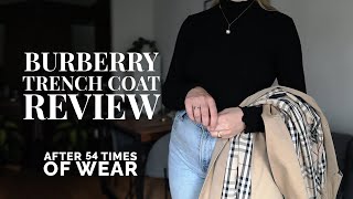 Burberry Trench Coat Review  Already Worn Review [upl. by Enicul]