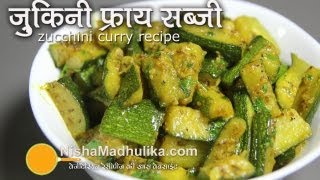 Zucchini Stir Fry Recipe  Zucchini fry Indian style [upl. by Tevis]