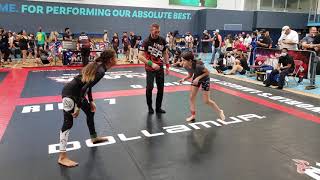 9262020 NAGA Arizona Grappling Championship Match 1 Lariah Gill vs Daniela Fercz [upl. by Obie]