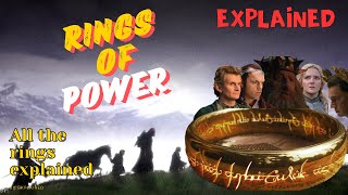 20 Rings of power  Explained  from LOTR [upl. by Eelir]