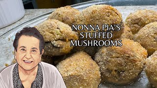 Nonna Pias Stuffed Mushrooms [upl. by Kushner]