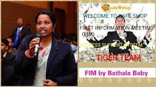 Safe shop FIM video in telugu  First Information Meeting  Mana Safeshop [upl. by Cohlier817]