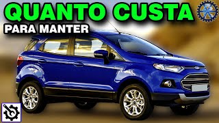 ECOSPORT 2014 TITANIUM 16 16v manual  QUANTO CUSTA para manter [upl. by Matheson]