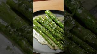 Chef Gabe continues the series with A is for Asparagus with Beurre Monte recipe 🧈🔥 [upl. by Ermine198]