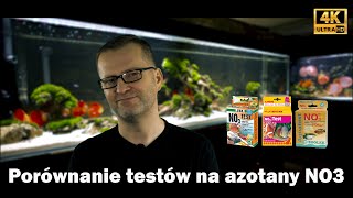 Porównanie testów na azotany NO3 Nitrate test [upl. by Leverick85]