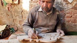 Wood Carving Tutorial  Wood Carving Techniques  Amazing Wood Carving  Multi Creation Hub [upl. by Etnaled]