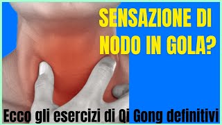 Sensazione di Nodo in Gola Prova questo Esercizio per Sciogliere il quotRospoquot in Gola [upl. by Arocahs]