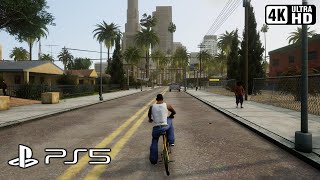 GTA SAN ANDREAS  DEFINITIVE EDITION  PS5 Gameplay 4K 60FPS [upl. by Lynnet437]