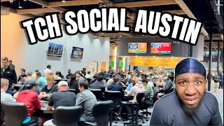 My First Time Playing Poker at TCH SOCIAL AUSTIN  Poker vlog 23 [upl. by Ailedua]