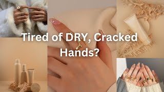 Tired of DRY Cracked Hands These Simple Tricks Works [upl. by Hnacogn]