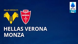 HELLAS VERONA VS MONZA LIVE  SERIE A [upl. by Jarvis]