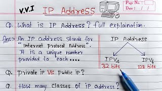 what is ip address full Explanation  Learn Coding [upl. by Dahle593]