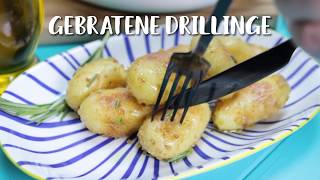 Gebratene Drillinge  knackige Bratkartoffeln [upl. by Bedelia465]