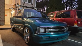 Update time and walk around 1994 chevy s10 work truck [upl. by Henning]