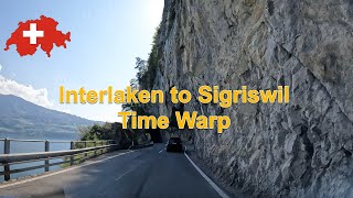 🚙 Interlaken to Sigriswil Time Warp 🇨🇭 [upl. by Edaw421]