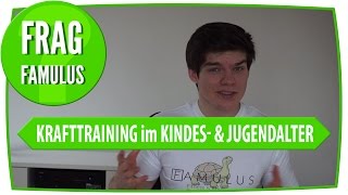 Krafttraining mit 14 Jahren UNGESUND  Wachstum amp Pubertät  Empfehlungen für Kinder amp Jugendliche [upl. by Trisa]