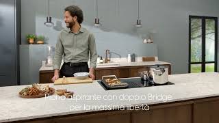 Piani aspiranti Electrolux con doppio bridge [upl. by Eibur]