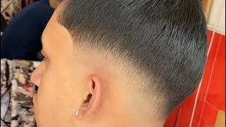 Low Fade NATURAL tutorial step by step degradado bajo NATURAL paso a paso ESTO ESTÁ CANDELA 😱🔥🔥 [upl. by Ahtael]